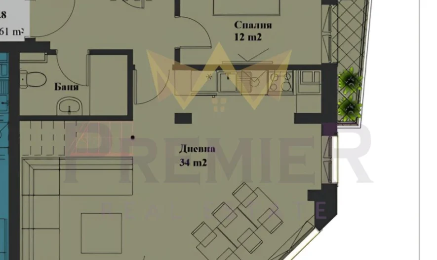 Агенция за недвижими имоти - Имоти Премиер - имот - 1161321, Цена: 380000 EUR