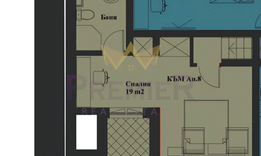 Тристаен Мезонет в кв. Банишора - - снимка 3 - Имоти Премиер