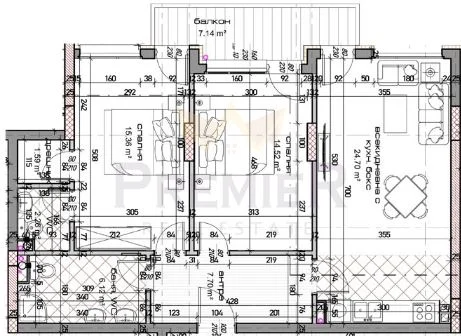 Агенция за недвижими имоти - Имоти Премиер - имот - 900592, Цена: 137500 EUR