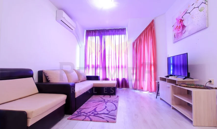 Тристаен обзаведен апартамент, затворен комплекс, гр. Балчик -  - снимка 4 - Имоти Премиер