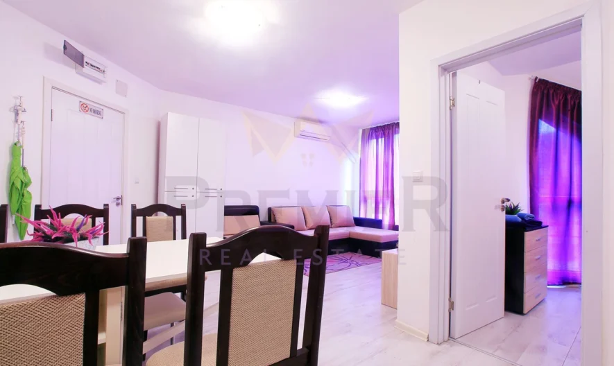 Тристаен обзаведен апартамент, затворен комплекс, гр. Балчик -  - снимка 7 - Имоти Премиер