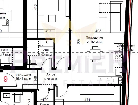 Агенция за недвижими имоти - Имоти Премиер - имот - 1055204, Цена: 181512 EUR