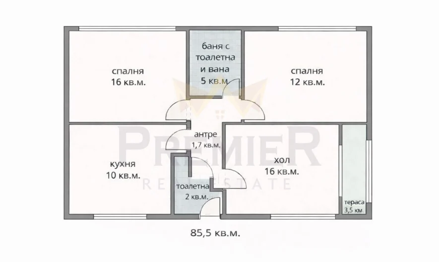 Тристаен в кв. Връбница 2 -  - снимка 17 - Имоти Премиер
