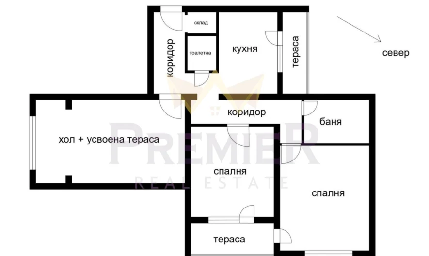 Тристаен в кв.Овча Купел 1 - - снимка 12 - Имоти Премиер