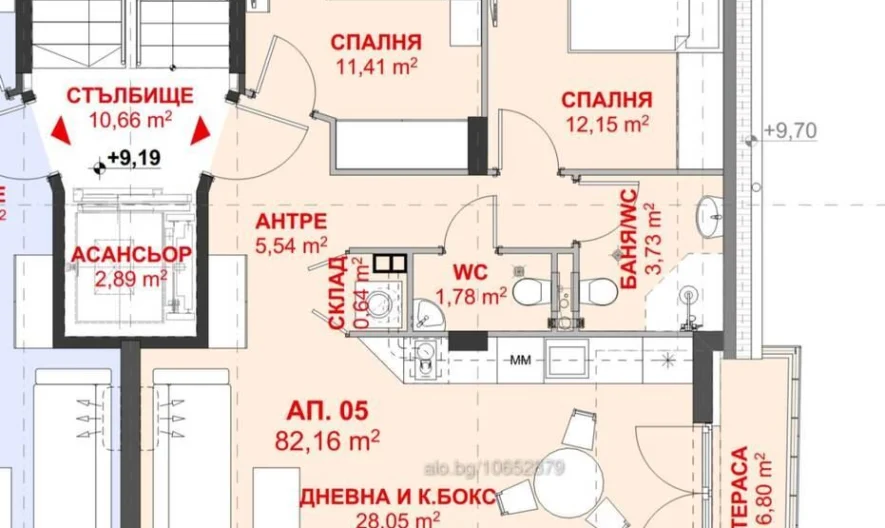 Тристаен в Славейков малка бутикова сграда -  - снимка 3 - Имоти Премиер