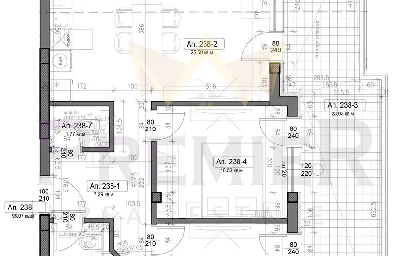 Тристаен Възраждане 1 -  - снимка 1 - Имоти Премиер