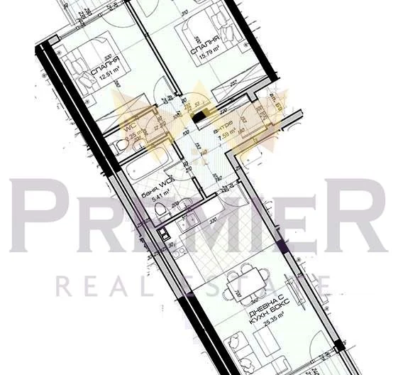 Тристаен Виница -  - снимка 1 - Имоти Премиер