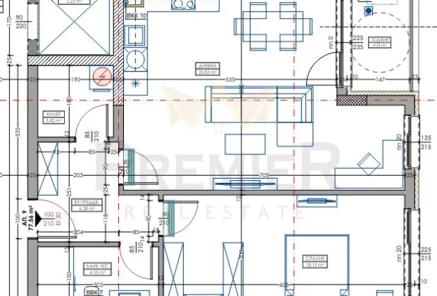 Real Estate Agency - Imoti Premier - imot - 1053682, Price: 128228 EUR