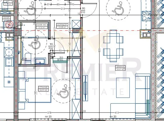 Real Estate Agency - Imoti Premier - imot - 912418, Price: 119661 EUR