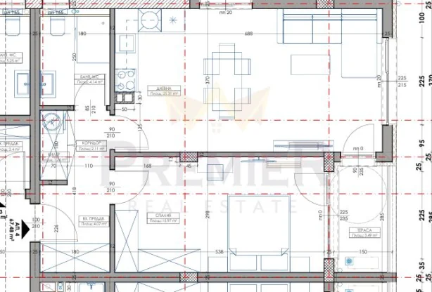 Real Estate Agency - Imoti Premier - imot - 1062315, Price: 105047 EUR