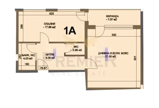 Real Estate Agency - Imoti Premier - imot - 1245584, Price: 90000 EUR