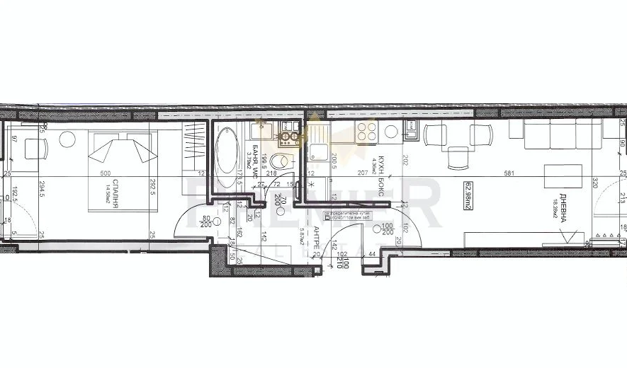 Two-Room Apartment in the Center -  - snimka 2 - Imoti Premier