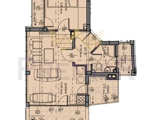 Real Estate Agency - Imoti Premier - imot - 1180867, Price: 102000 EUR