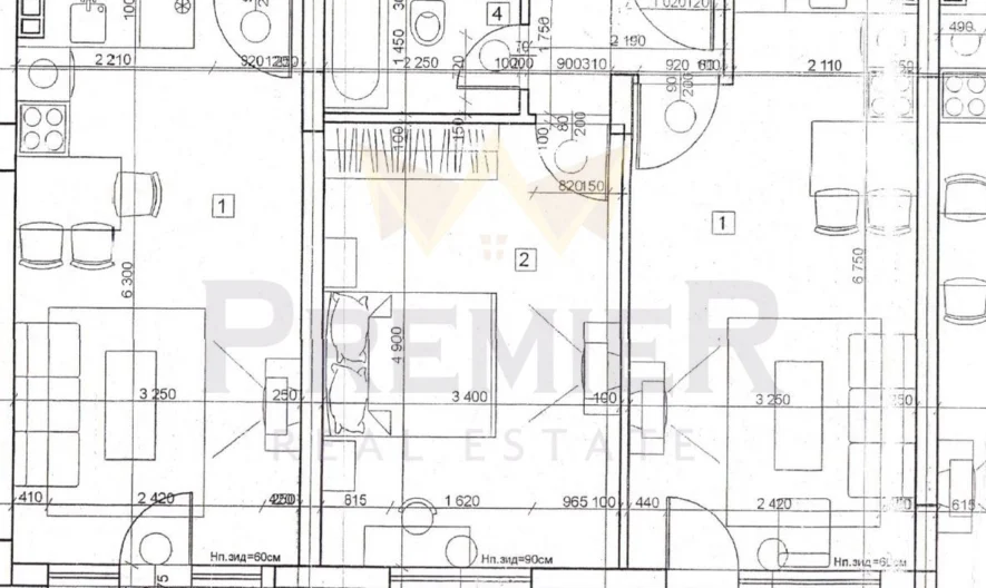 Two-Room Apartment, the Center -  - snimka 11 - Imoti Premier