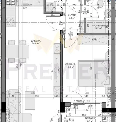 Real Estate Agency - Imoti Premier - imot - 1086276, Price: 92400 EUR