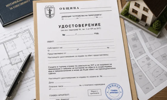 Агенция за недвижими имоти Варна - Удостоверение за търпимост – какво представлява и кога е необходимо