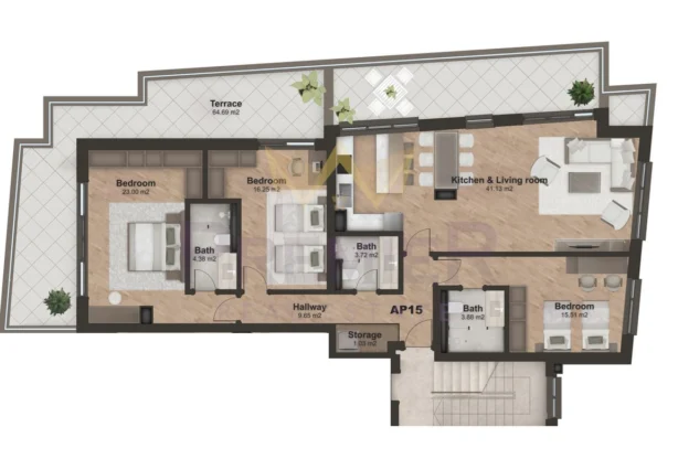 Immobilienagentur - Imoti Premier - imot - 962291, Preis: 573000 EUR