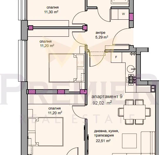 Vierzimmerwohnung in Balchik -  - snimka 2 - Imoti Premier