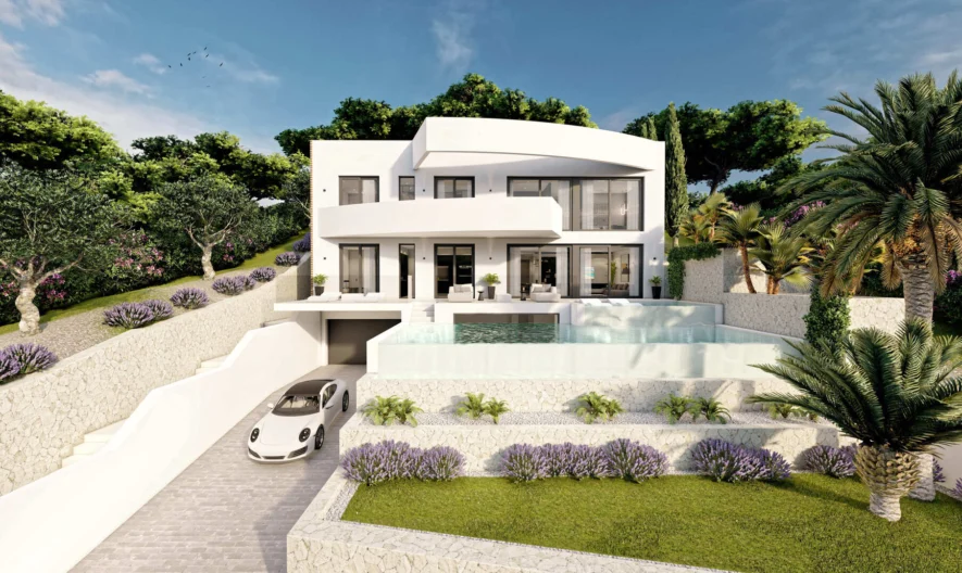 Вила в Altea, Alicante (4 спални, 4 бани) -  - снимка 1 - Имоти Премиер