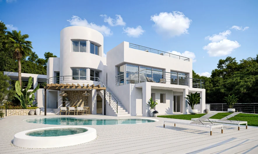 Villa v Altea, Alikante (4 bedrooms, 4 bathrooms) -  - snimka 1 - Imoti Premier