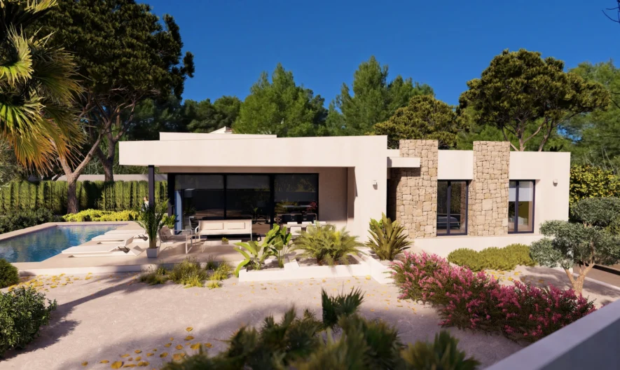 Вила в Benissa, Alicante (3 спални, 2 бани) - - снимка 1 - Имоти Премиер