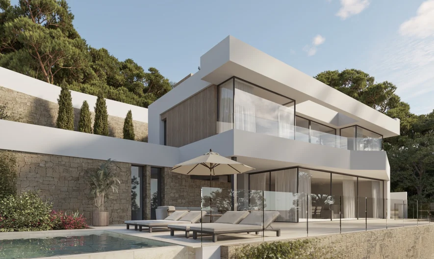 Вила в Calpe, Alicante (4 спални, 5 бани) -  - снимка 1 - Имоти Премиер