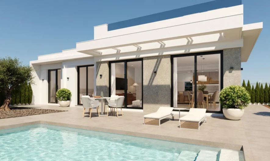 Вила в Fuente Álamo, Murcia (3 спални, 2 бани) -  - снимка 1 - Имоти Премиер