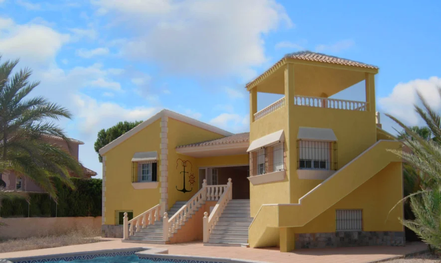 Вила в La Manga, Murcia (3 спални, 2 бани) - - снимка 1 - Имоти Премиер