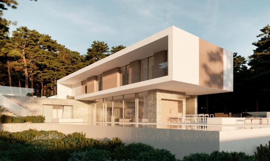 Вила в Moraira, Alicante (4 спални, 4 бани) - - снимка 1 - Имоти Премиер