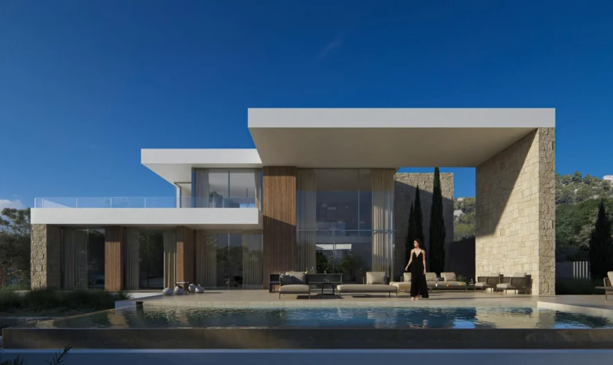 Вила в Moraira, Alicante (4 спални, 4 бани) -  - снимка 1 - Имоти Премиер