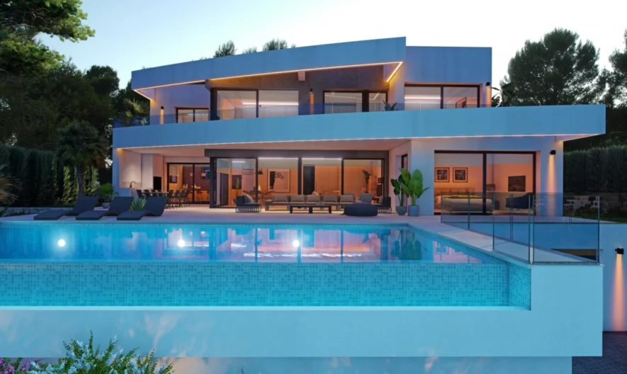 Вила в Moraira, Alicante (5 спални, 4 бани) -  - снимка 1 - Имоти Премиер