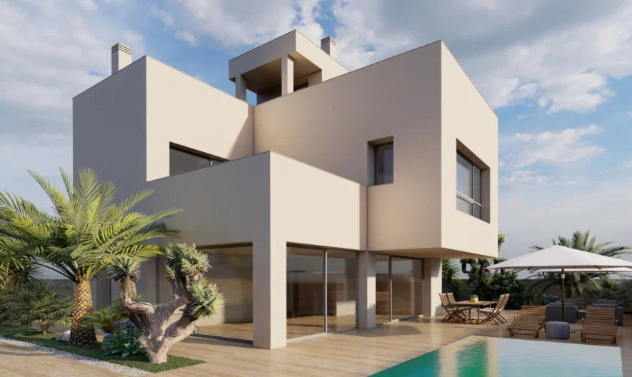 Вила в Pilar de la Horadada, Alicante (3 спални, 3 бани) -  - снимка 1 - Имоти Премиер