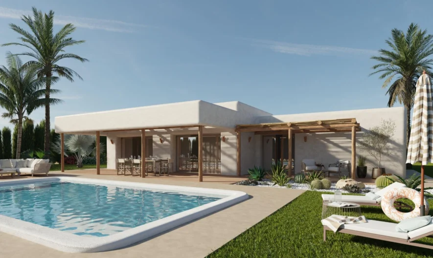 Вила в Pinoso, Alicante (2 спални, 2 бани) -  - снимка 1 - Имоти Премиер