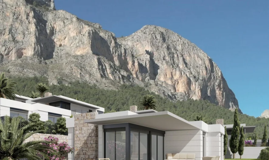 Вила в Polop, Alicante (3 спални, 2 бани) -  - снимка 1 - Имоти Премиер