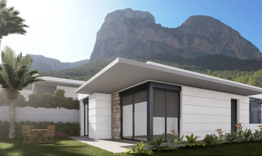 Вила в Polop, Alicante (3 спални, 2 бани) -  - снимка 1 - Имоти Премиер
