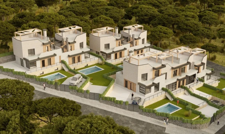 Вила в Polop, Alicante (3 спални, 2 бани) -  - снимка 1 - Имоти Премиер