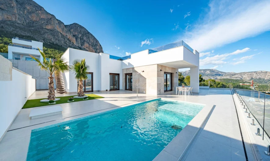 Вила в Polop, Alicante (3 спални, 3 бани) -  - снимка 1 - Имоти Премиер