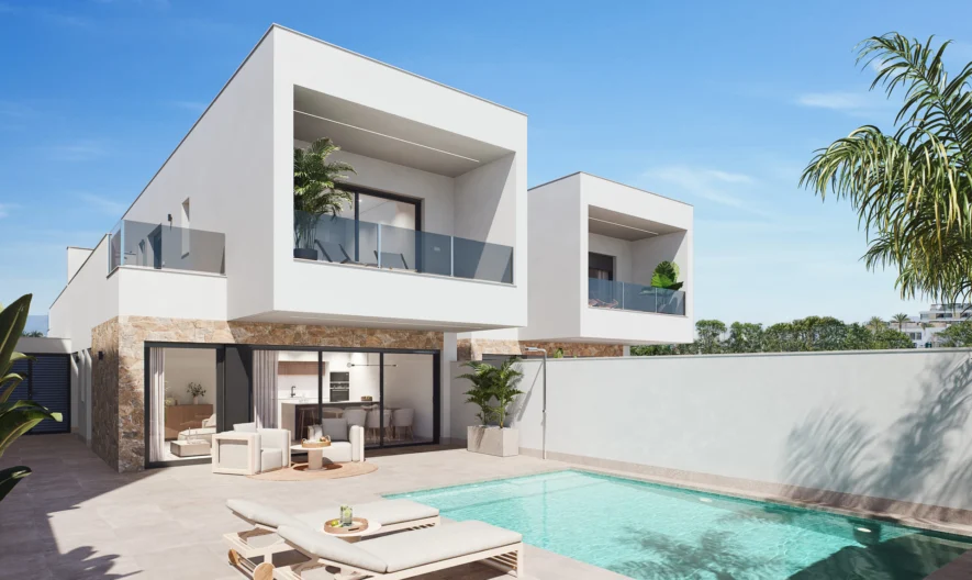 Вила в San Pedro del Pinatar, Murcia (3 спални, 3 бани) - - снимка 1 - Имоти Премиер