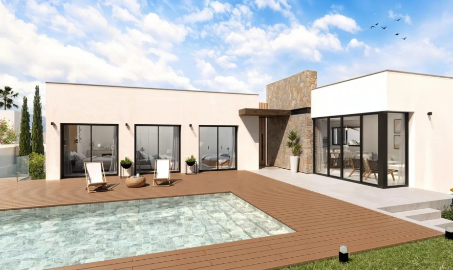Вила в Torre Pacheco, Murcia (3 спални, 2 бани) -  - снимка 1 - Имоти Премиер
