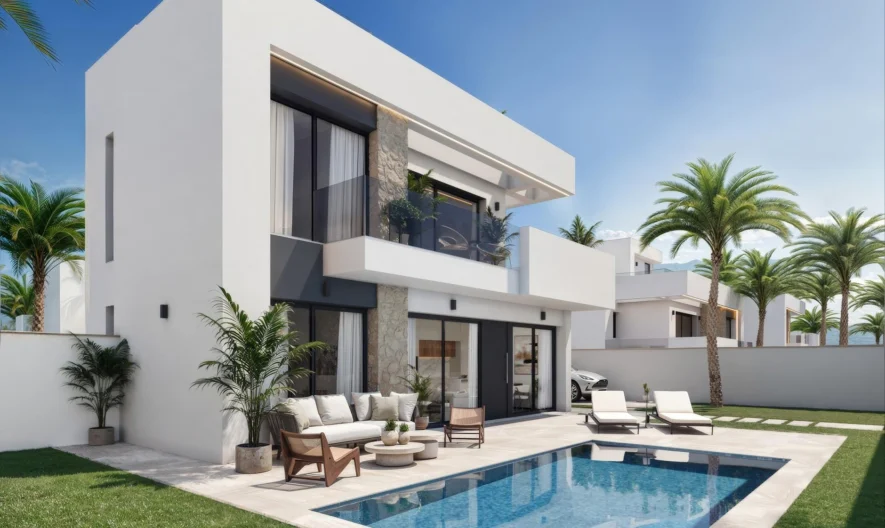 Вила в Torre Pacheco, Murcia (3 спални, 4 бани) - - снимка 1 - Имоти Премиер