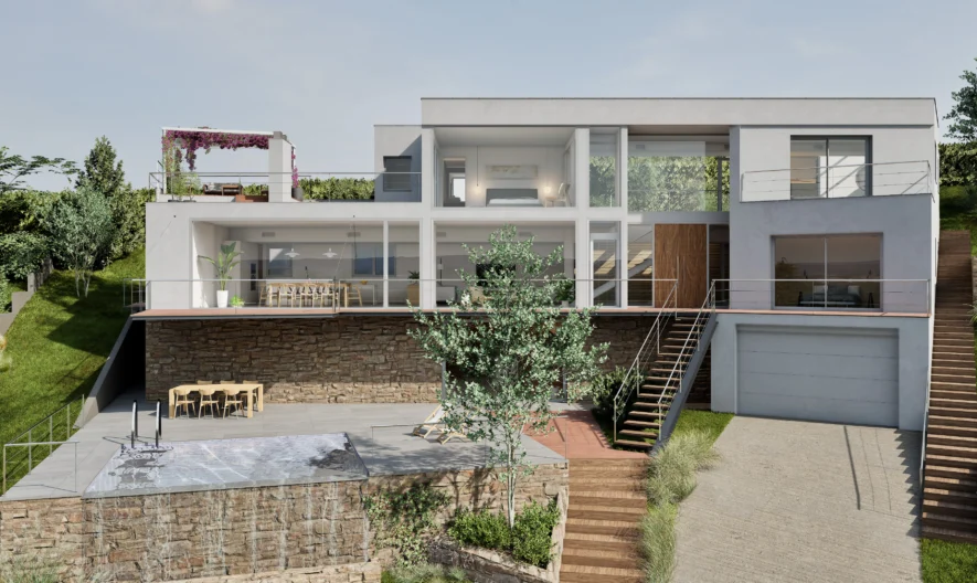 Villa in Barcelona (4 Schlafzimmer, 5 Badezimmer) - - snimka 1 - Imoti Premier