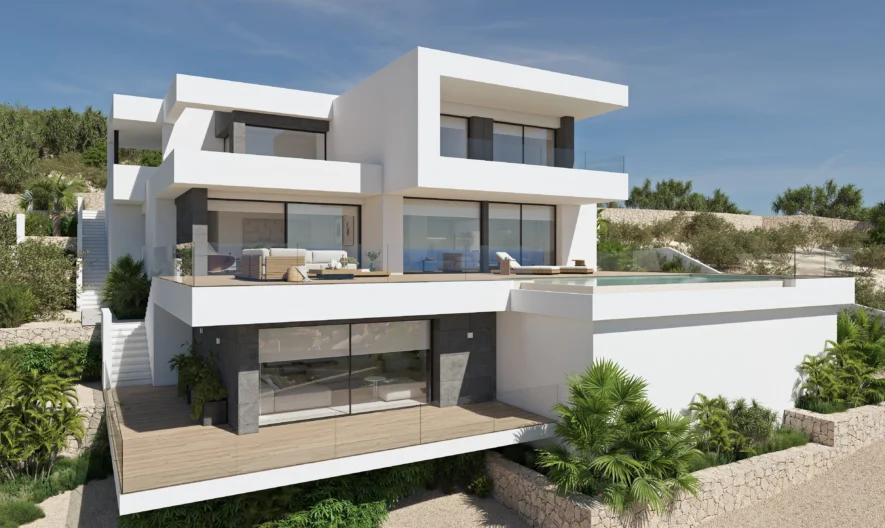 Villa in Benitachell, Alicante (3 bedrooms, 4 bathrooms) -  - snimka 1 - Imoti Premier