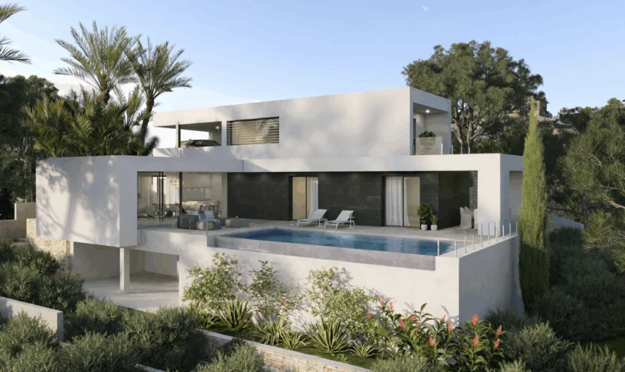 Villa in Benitachell, Alicante (3 bedrooms, 4 bathrooms) -  - snimka 1 - Imoti Premier