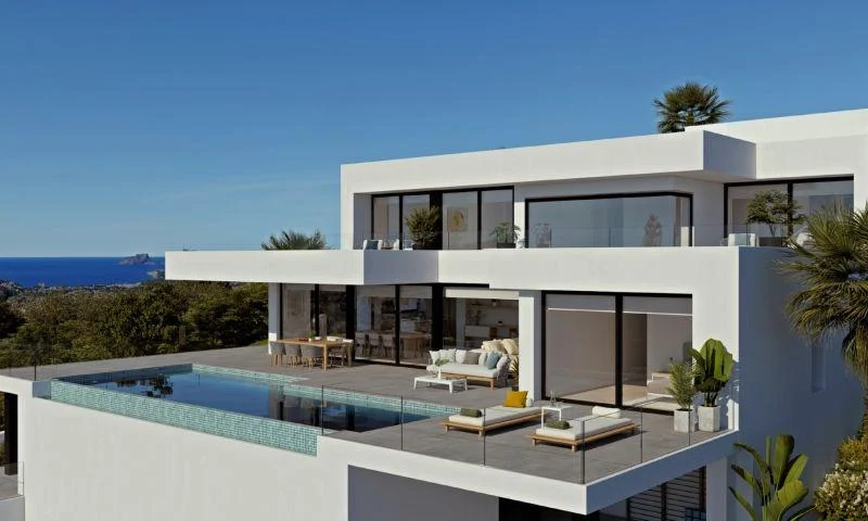 Villa in Benitachell, Alicante (4 bedrooms, 5 bathrooms) -  - snimka 1 - Imoti Premier