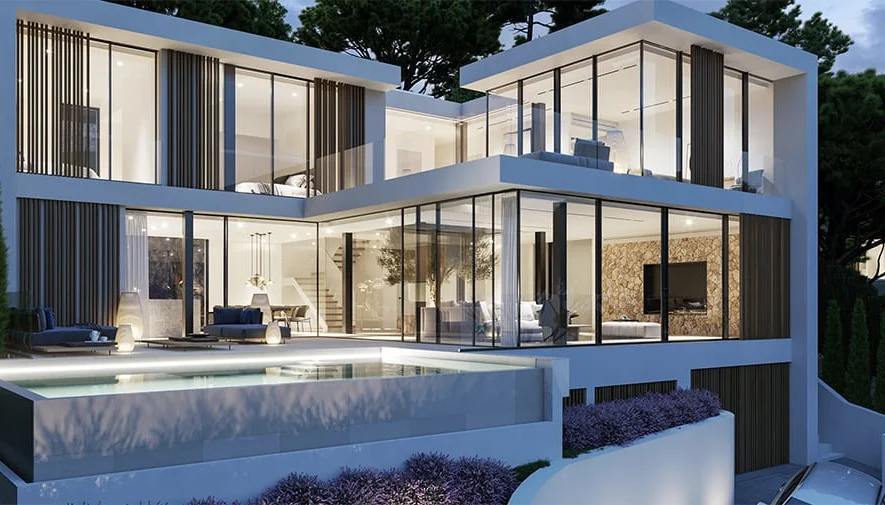 Villa in Costa d’en Blanes, Mallorca (4 bedrooms, 4 bathrooms) -  - snimka 1 - Imoti Premier