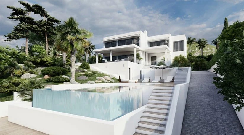 Villa in Santa Ponsa, Mallorca (4 bedrooms, 4 bathrooms) - - snimka 1 - Imoti Premier