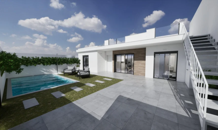 Villa in Torre Pacheco, Murcia (3 bedrooms, 2 bathrooms) - - snimka 1 - Imoti Premier