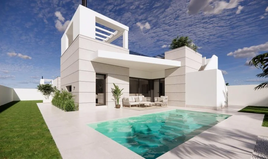 Villa in Torrevieja, Alicante (3 bedrooms, 2 bathrooms) -  - snimka 1 - Imoti Premier