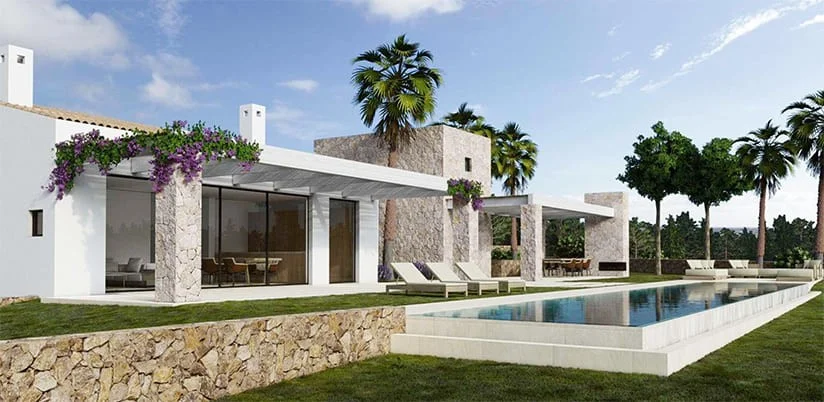 Villa Ses Salinesben, Mallorca (5 hálószoba, 4 fürdőszoba) -  - snimka 1 - Imoti Premier