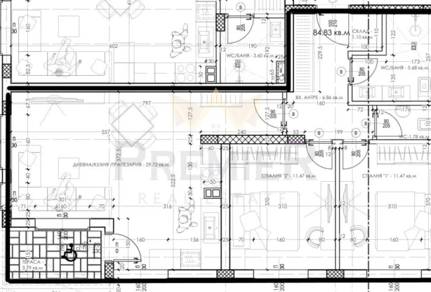 Агенция за недвижими имоти - Имоти Премиер - имот - 994301, Цена: 154500 EUR